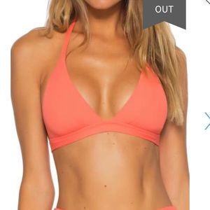BECCA Fine Line Bikini Set - Medium Coral